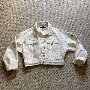 White Jean Jacket